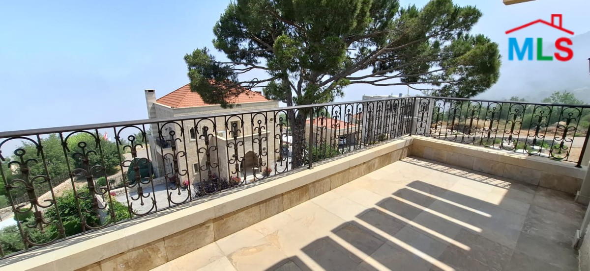 Fully Furnished Decorated Villa For Sale in Gated Community Bikfaya