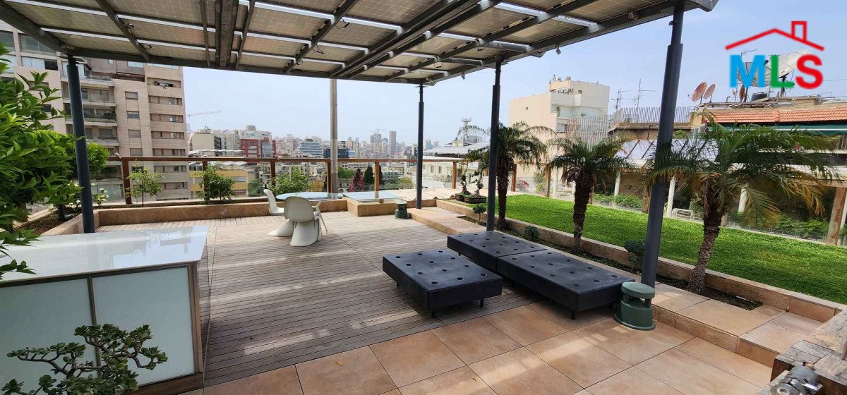 Exclusive! Luxurious Penthouse with Patio For Sale In Achrafieh, Carré D'or