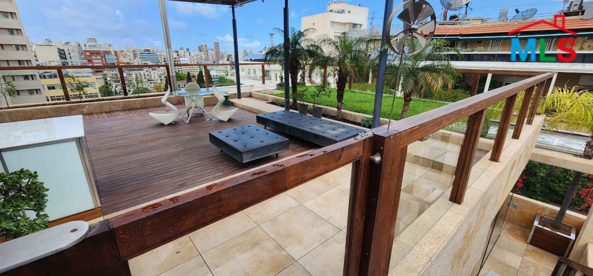 Exclusive! Luxurious Penthouse with Patio For Sale In Achrafieh, Carré D'or