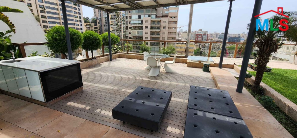 Exclusive! Luxurious Penthouse with Patio For Sale In Achrafieh, Carré D'or