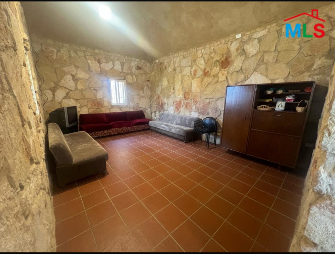 Old Lebanese-Style House With A Spacious Land For Sale in Dhour, Zahle