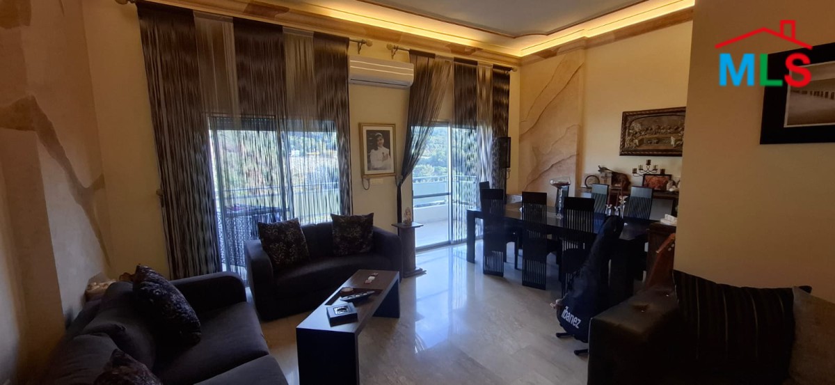 Hot Deal ! Apartment With Terrace For Sale in Qannabet Broumana