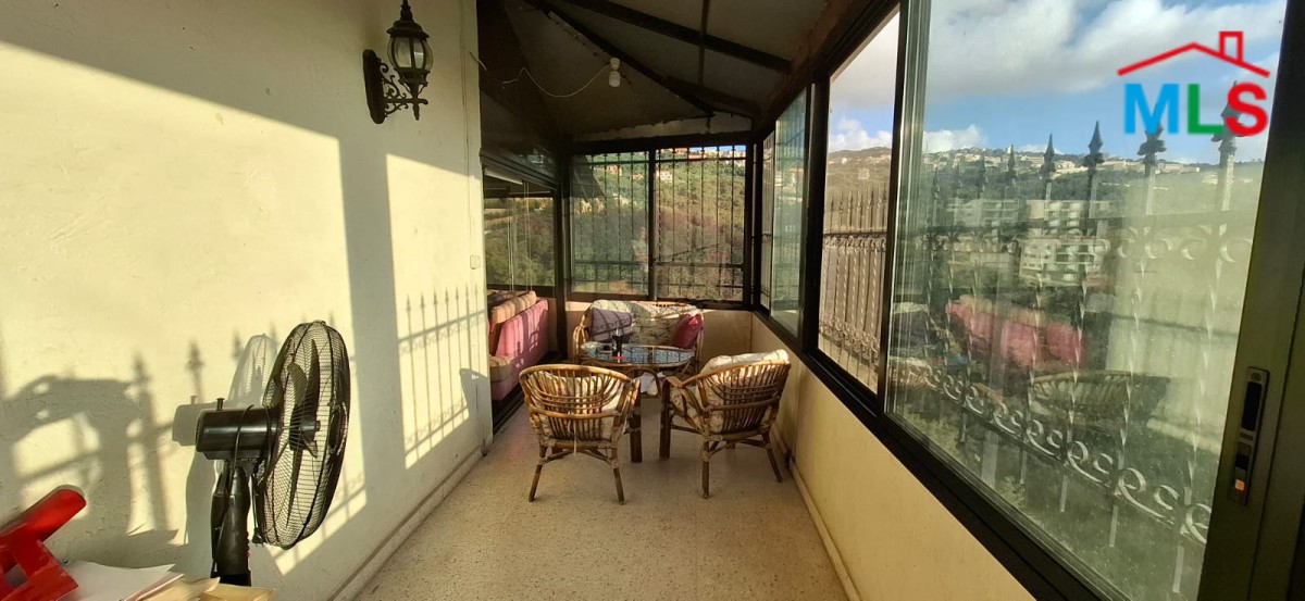 Hot Deal ! Apartment With Terrace For Sale in Qannabet Broumana