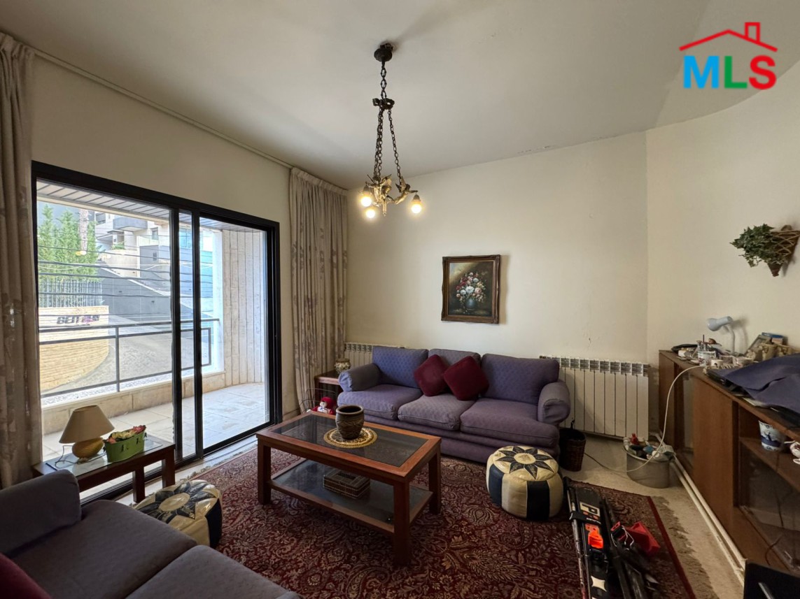 Spacious Apartment With Open View For Sale in Beit Meri