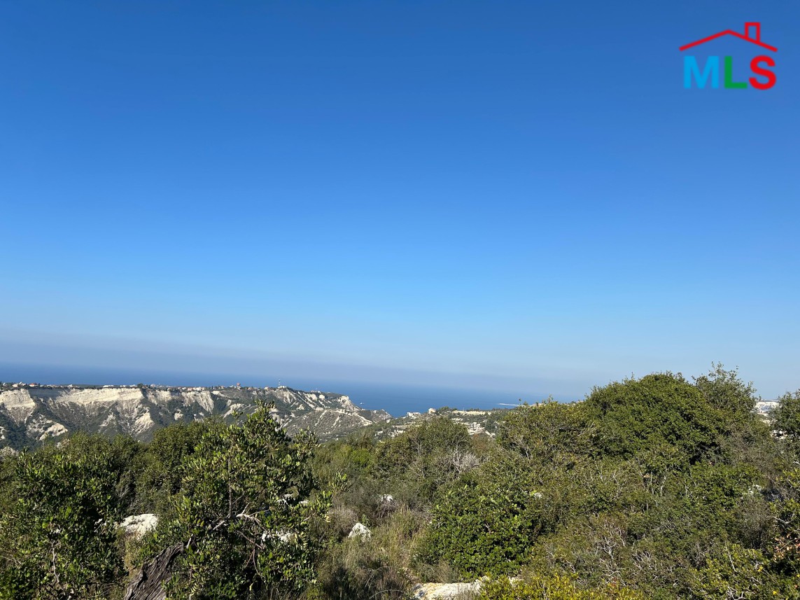 Land With Sea and Mountain View For Sale in Aabrine, Batroun