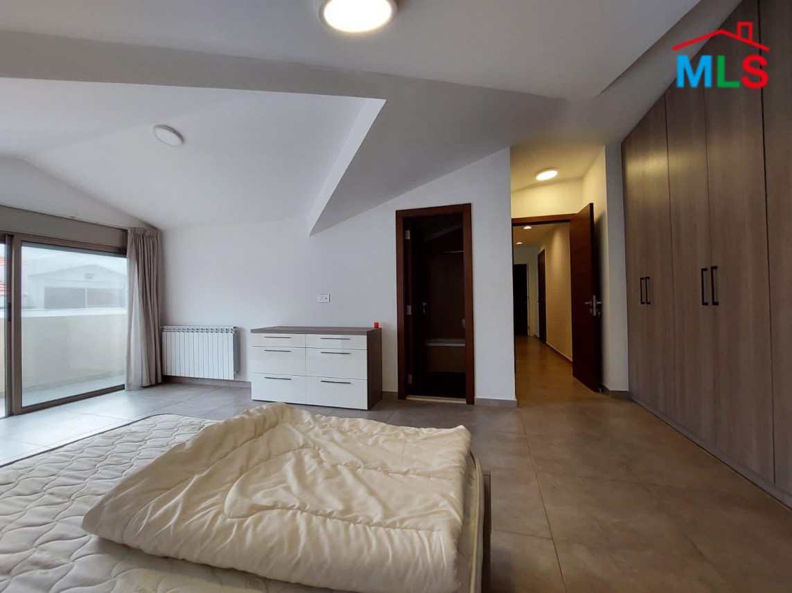 Fully Furnished Duplex With Terrace For Sale in A Calm Area in Mansourieh