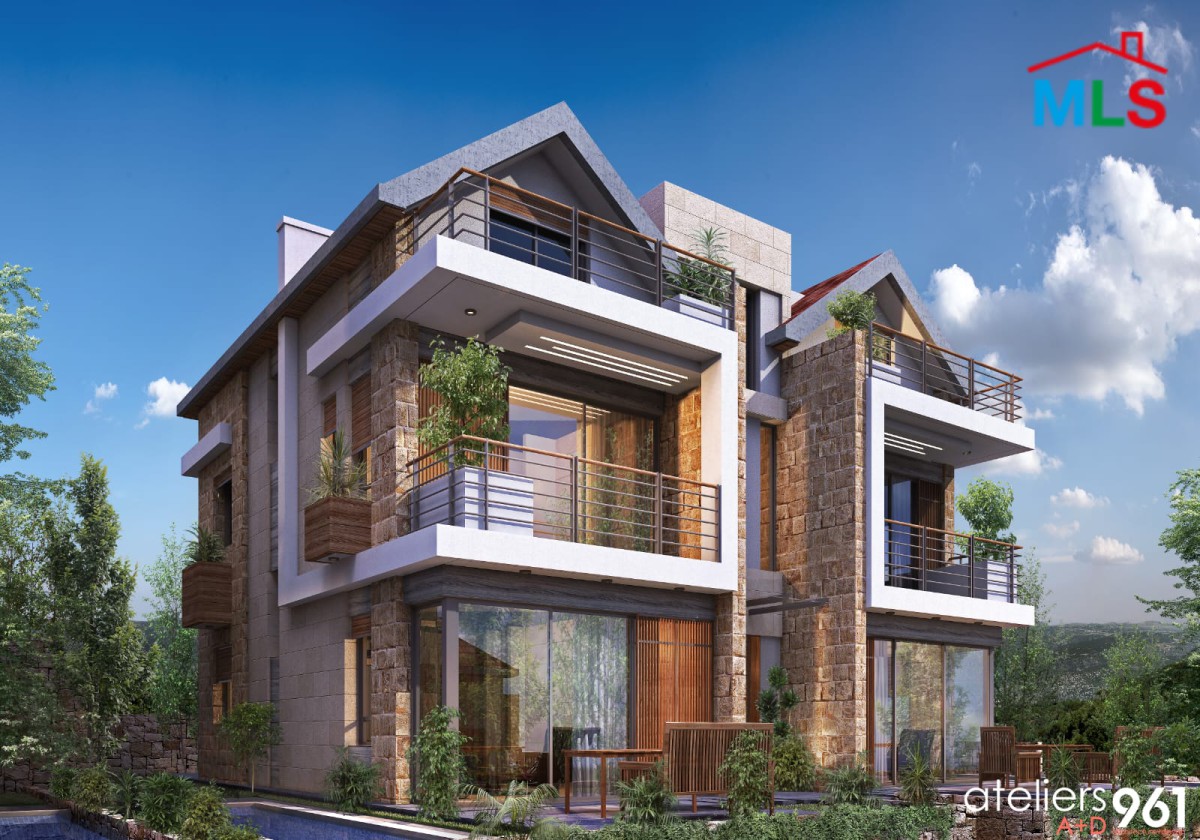 Under-Construction Triplex Chalet For Sale In Laqlouq With Installments
