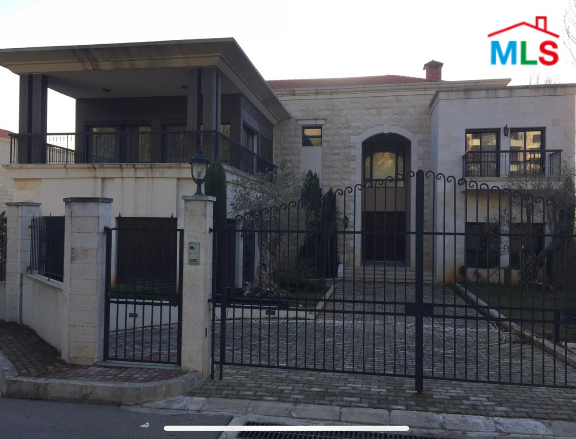 Fully Furnished Villa With Huge Garden For Sale in Gated Community Mar Moussa