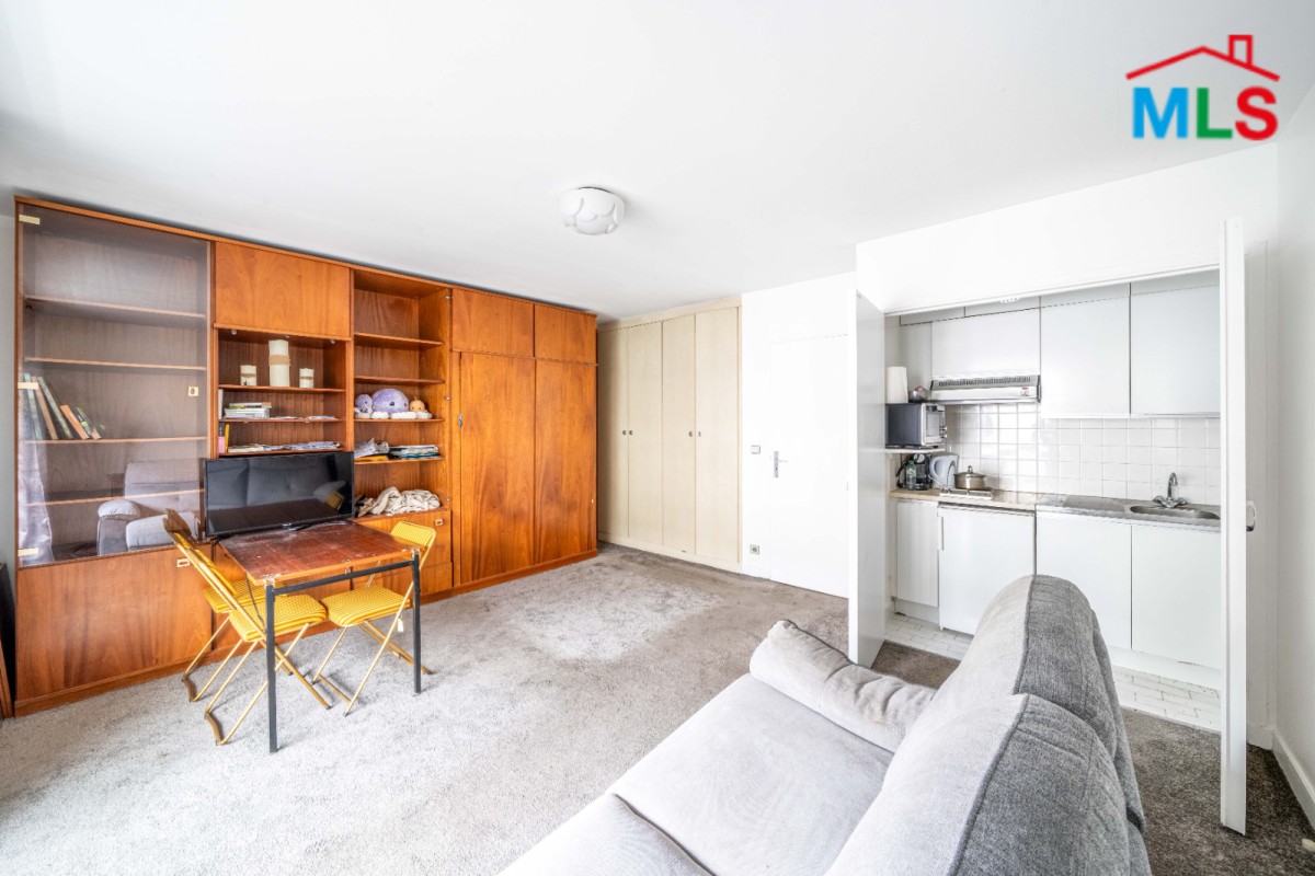 STUDIO AVEC BALCON FOR SALE l LECOURBE l PARIS 15ème l FRANCE - 30m2