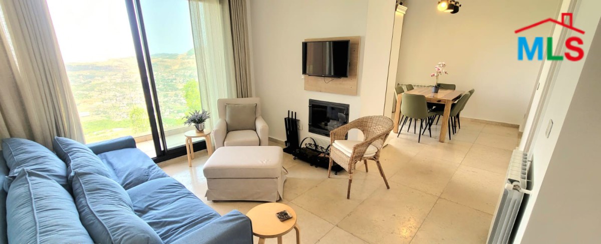 High-End Furnished Brand New Duplex For Sale in Faqra