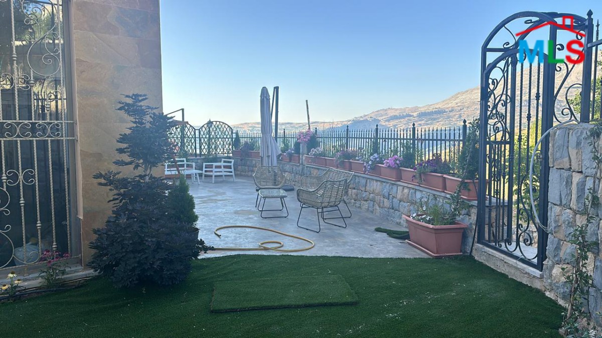 Chalet With Terrace For Sale in A Prime Location in Zaarour