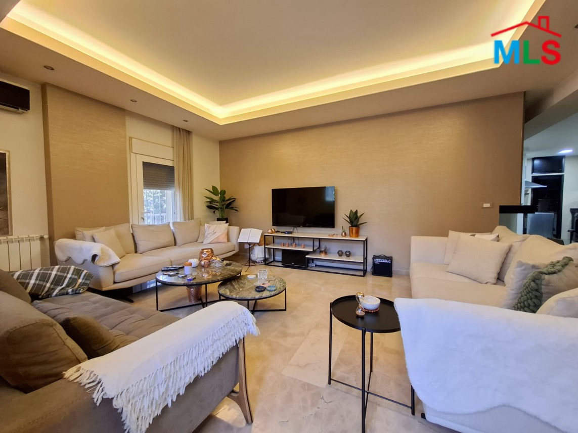 3-Bedroom Furnished Apartment with Terrace For Sale in Ghadir