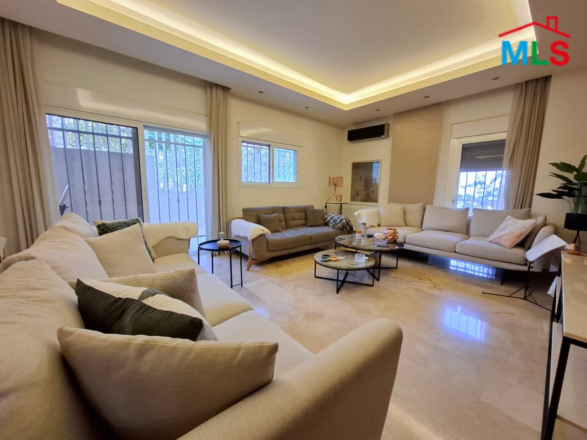 3-Bedroom Furnished Apartment with Terrace For Sale in Ghadir