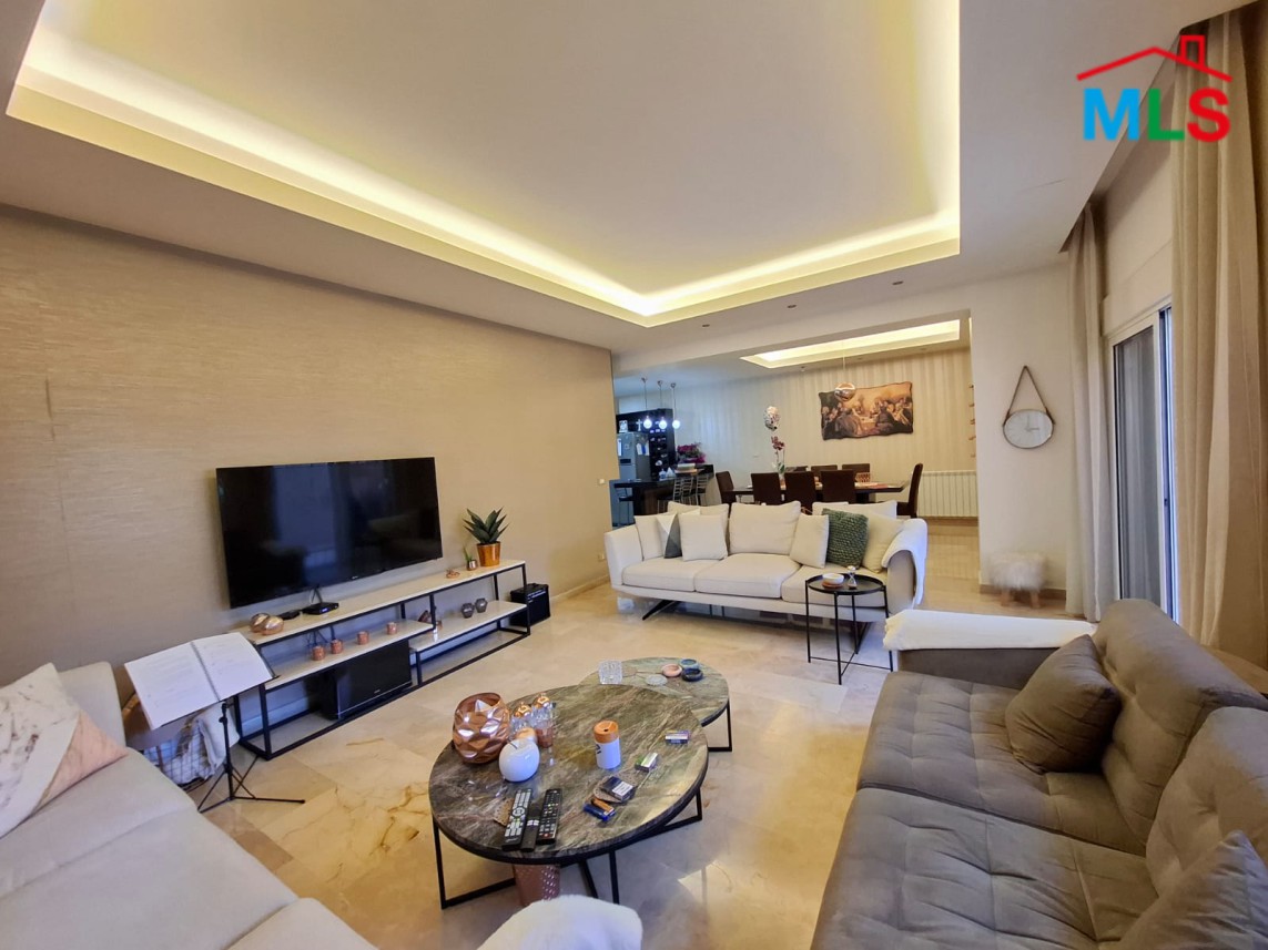 3-Bedroom Furnished Apartment with Terrace For Sale in Ghadir