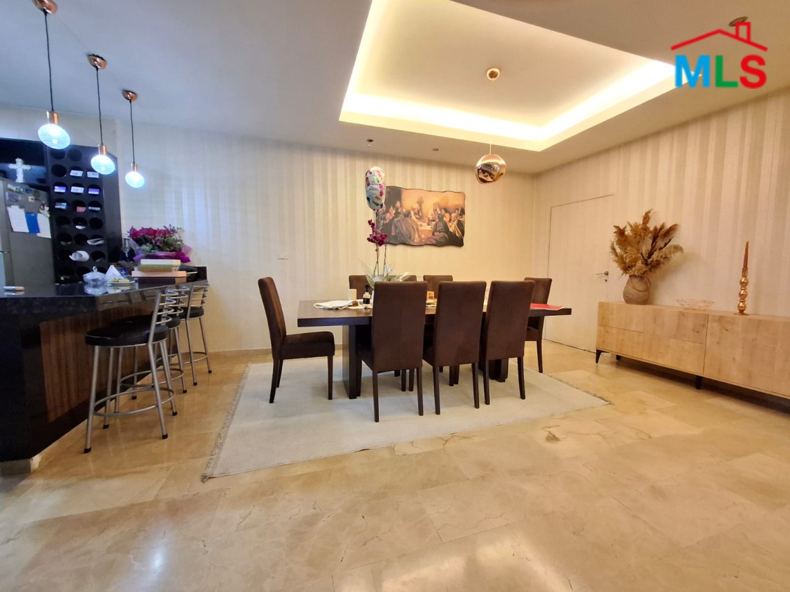 3-Bedroom Furnished Apartment with Terrace For Sale in Ghadir
