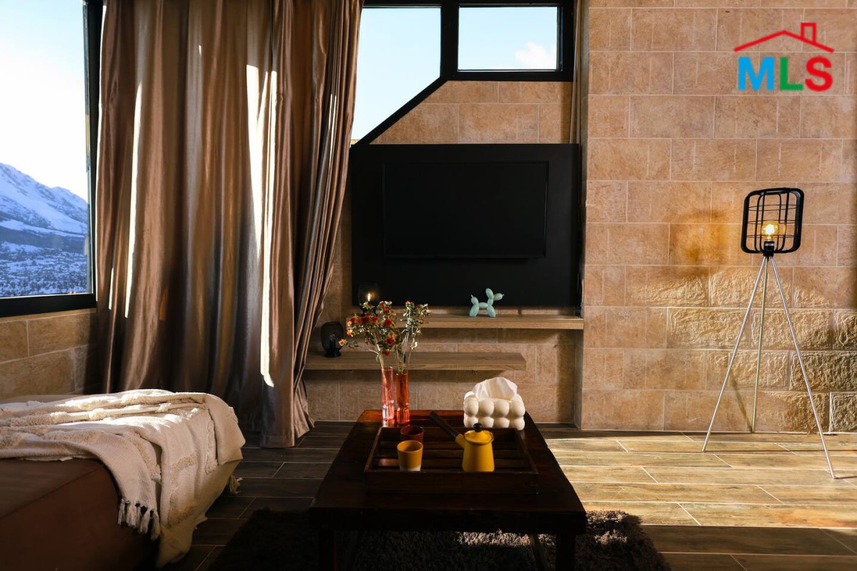 Furnished Modern Chalet For Sale in Faraya Village