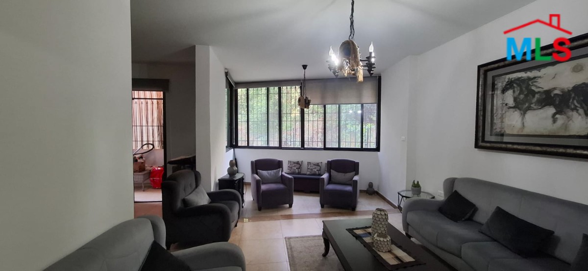 3-Bedroom Apartment With Terrace For Sale in Bsalim