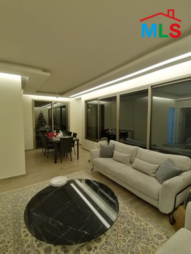 Spacious Apartment With Great Mountain View For Sale in Dahr El Sawan