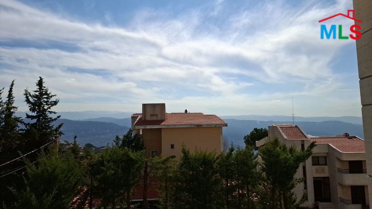 Spacious Apartment With Great Mountain View For Sale in Dahr El Sawan