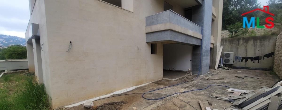 Brand New Apartment With Garden For Sale in A New Building in Sahel Alma