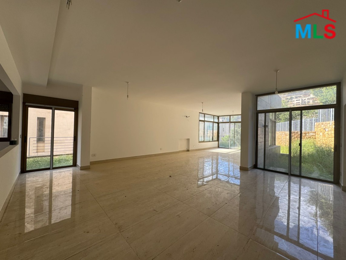 Brand New Apartment With Terrace For Sale in Mansourieh