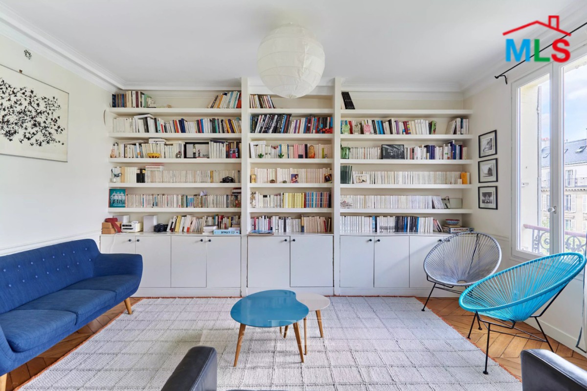 BRIGHT APARTMENT FOR SALE l Ave. VILLIERS l PARIS 17ème l FRANCE - 106m2