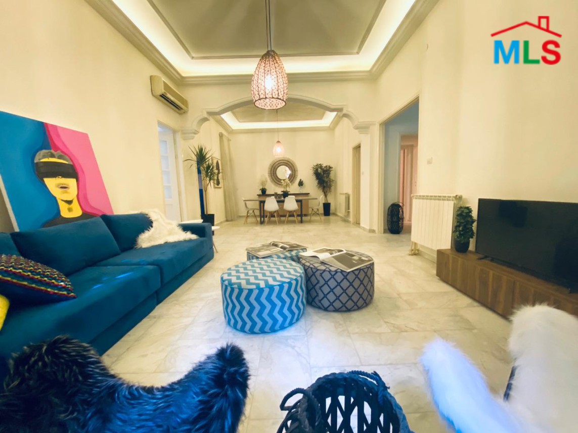 Furnished 3-Bedrooms Apartment For Sale in Achrafieh, Carré D'or