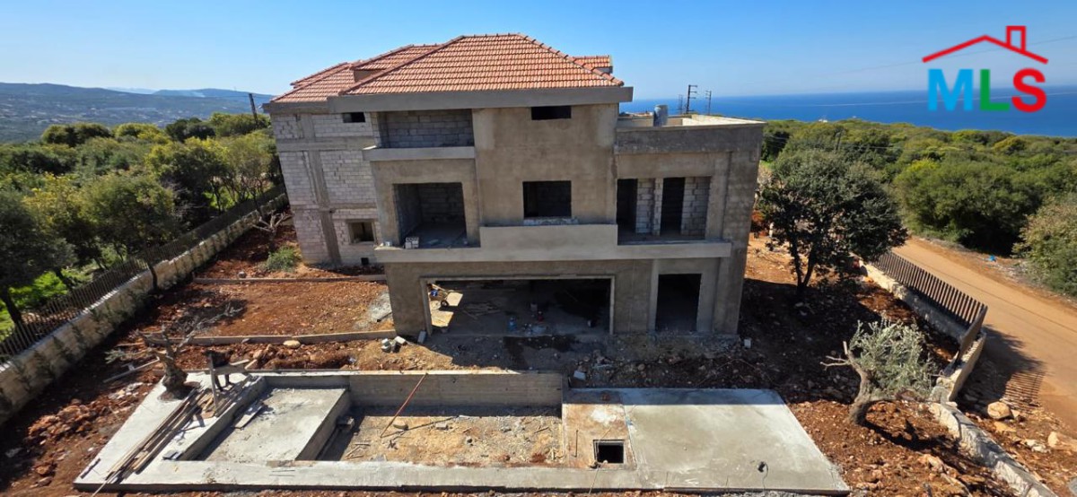 Under-Construction Luxurious Villa For Sale 4 Min. from Batroun Souk