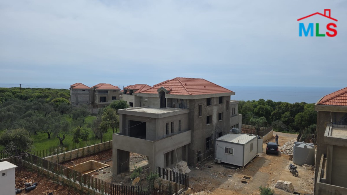 Under-Construction Luxurious Villa For Sale 4 Min. from Batroun Souk