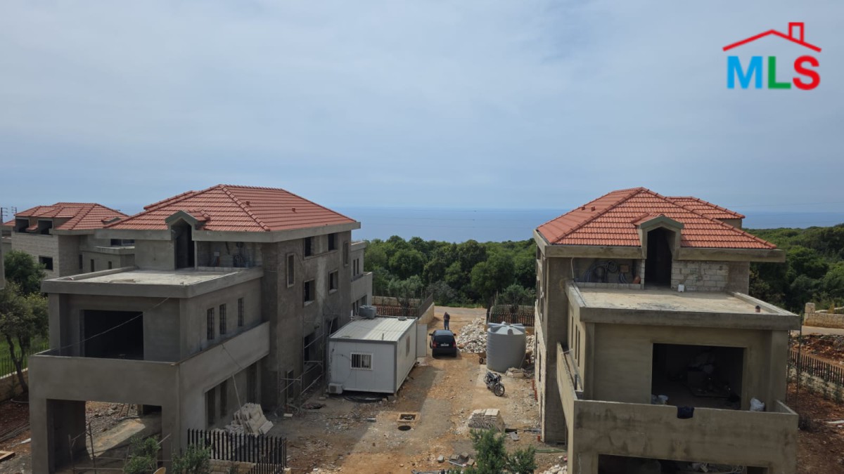 Under-Construction Luxurious Villa For Sale 4 Min. from Batroun Souk