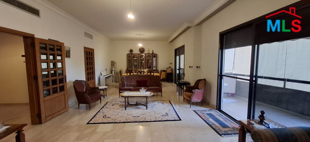 3-Bedroom Spacious Apartment For Sale in Bsalim