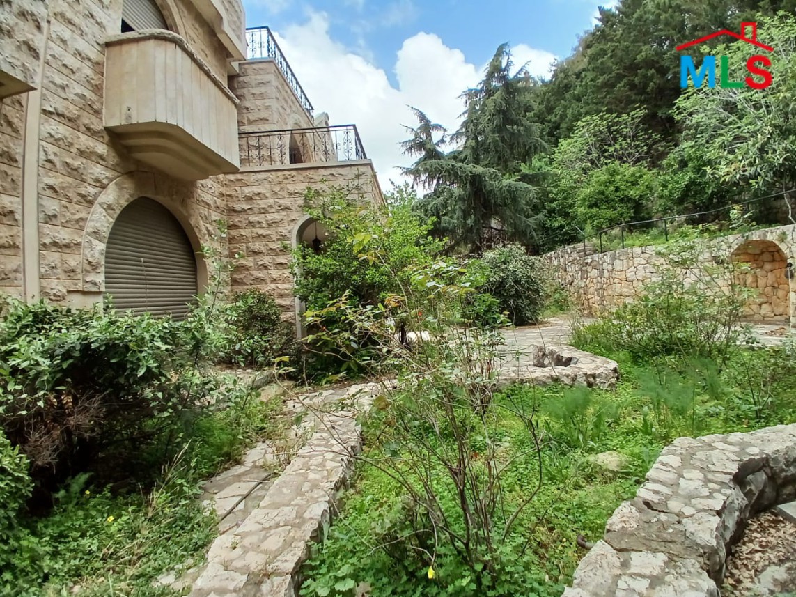 One-Of-A-Kind Villa With Garden For Sale in Qornet El Hamra