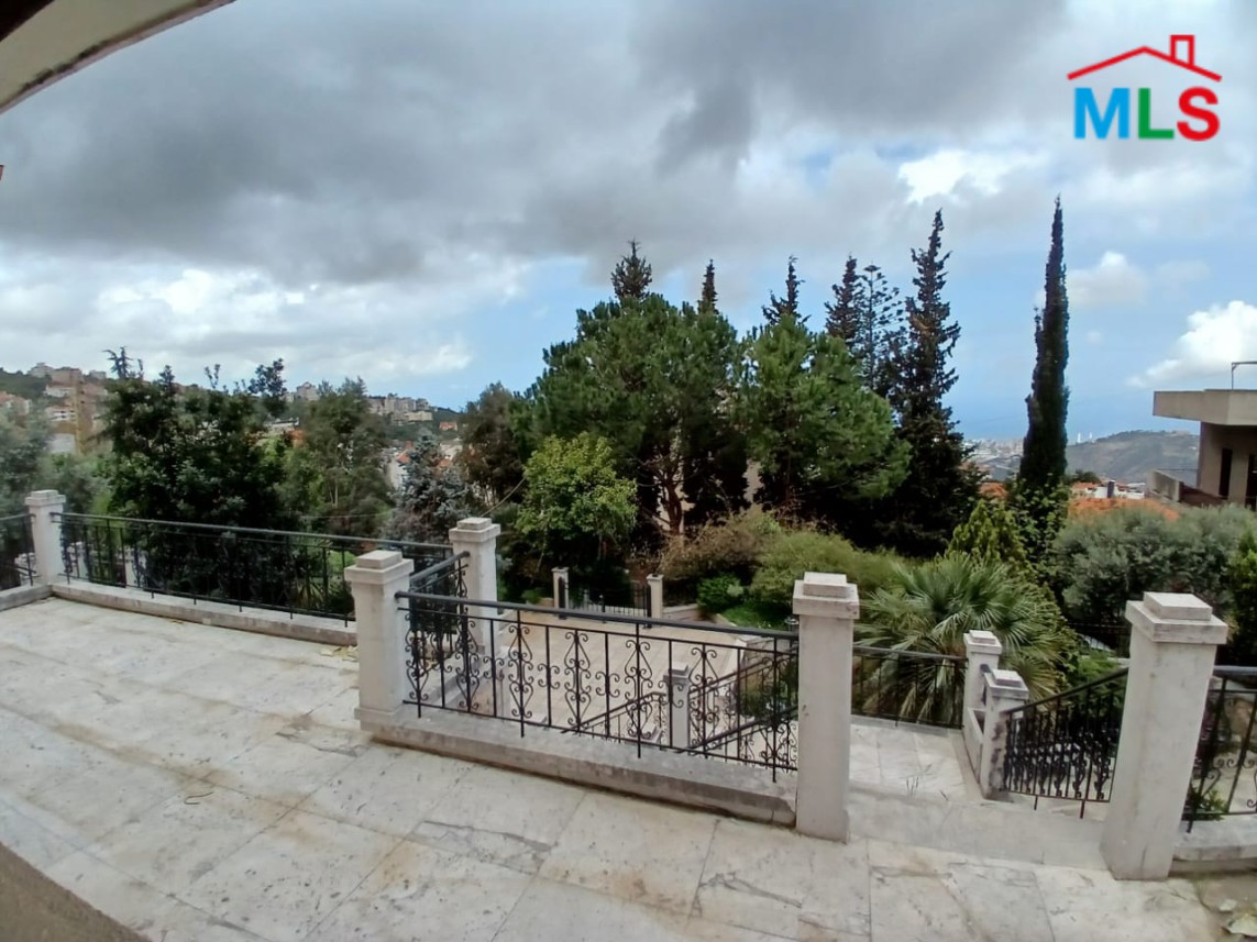 One-Of-A-Kind Villa With Garden For Sale in Qornet El Hamra