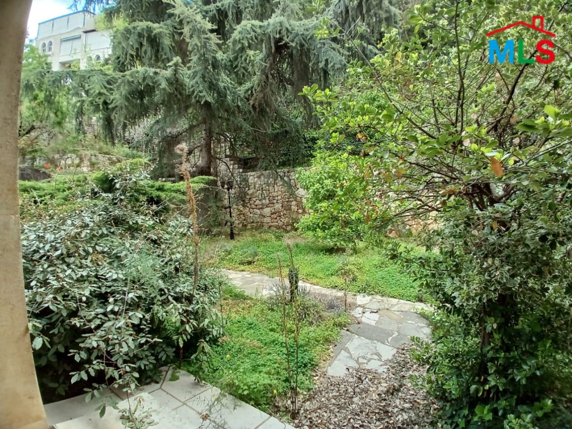 One-Of-A-Kind Villa With Garden For Sale in Qornet El Hamra