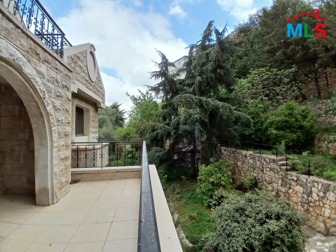 One-Of-A-Kind Villa With Garden For Sale in Qornet El Hamra