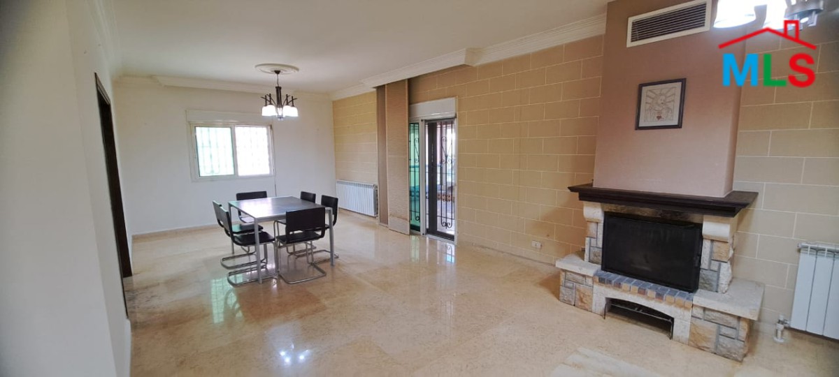 Semi-Furnished Apartment With A large Garden For Sale in Aamchit