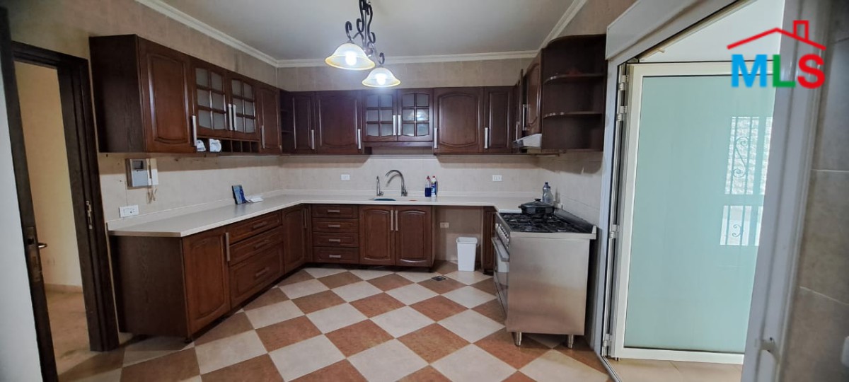 Semi-Furnished Apartment With A large Garden For Sale in Aamchit