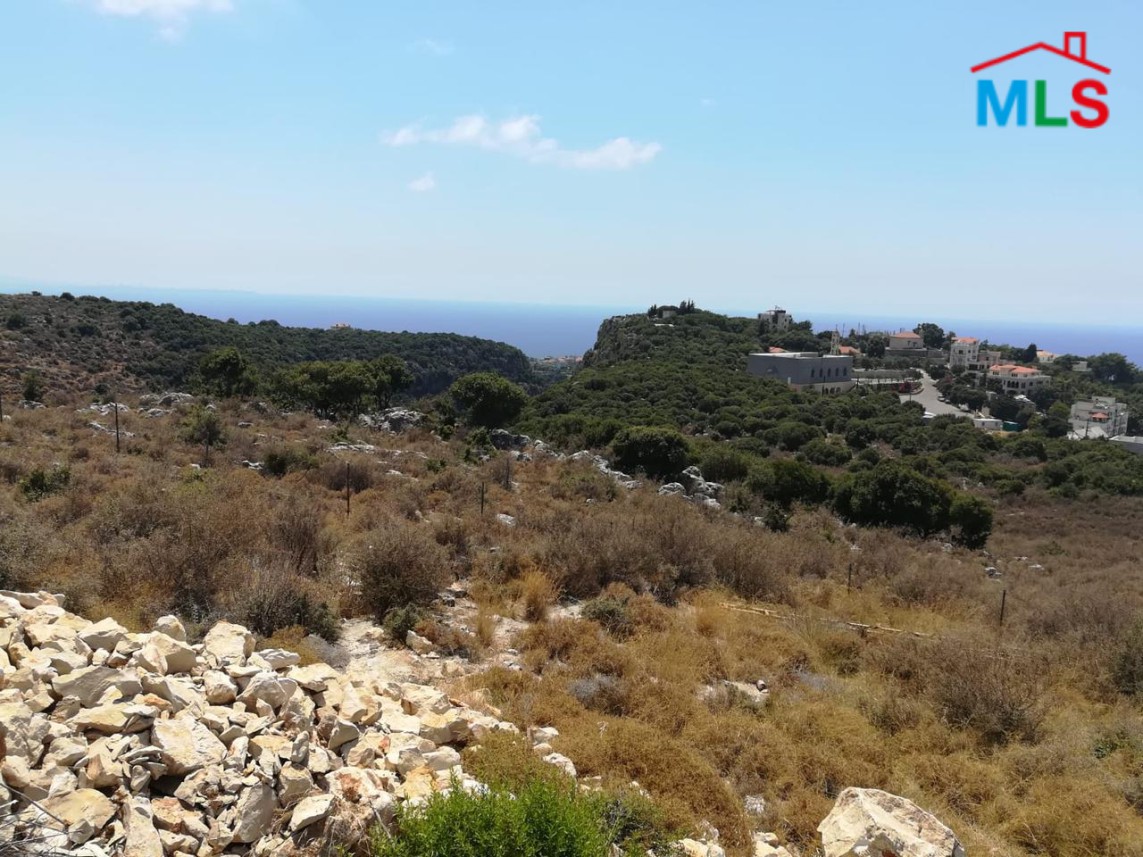1,500 SQM Land For Sale in A Prime Location in Gherfine, Jbeil