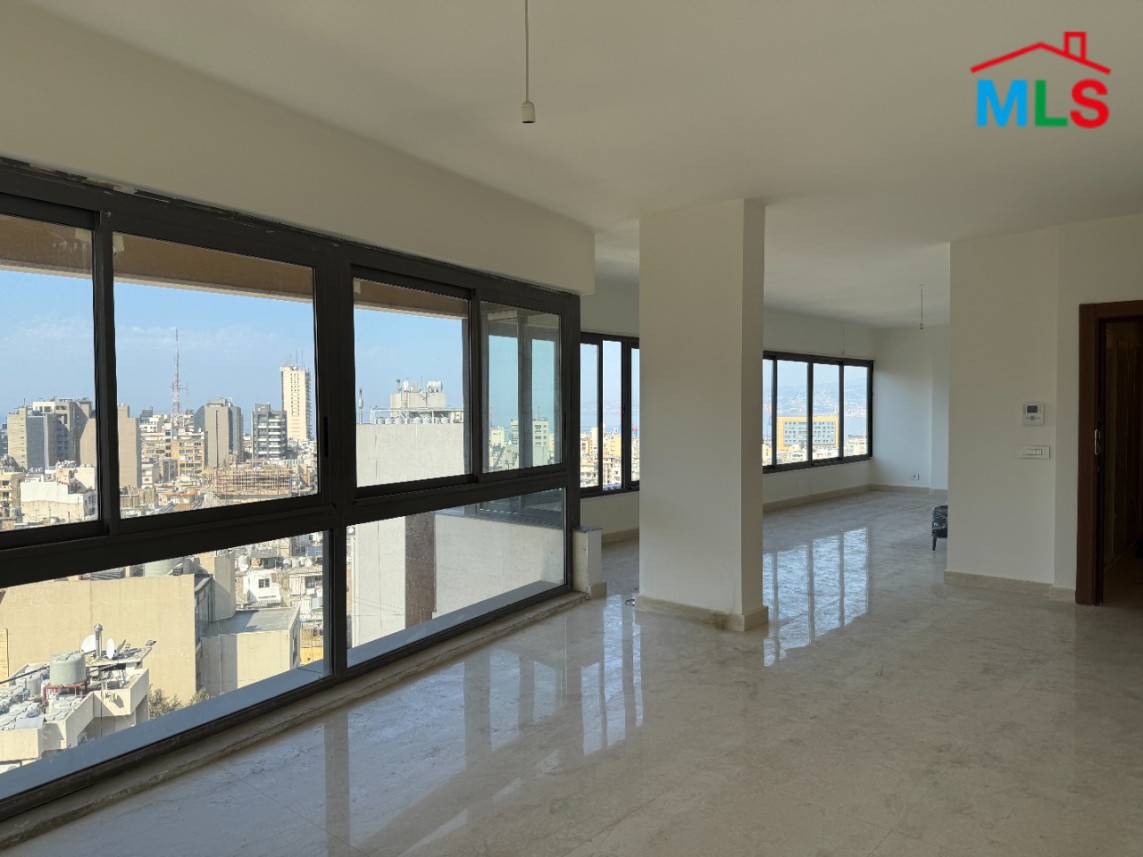 Modern Penthouse with Roof Terrace & Amazing Sea View For Sale in Achrafieh