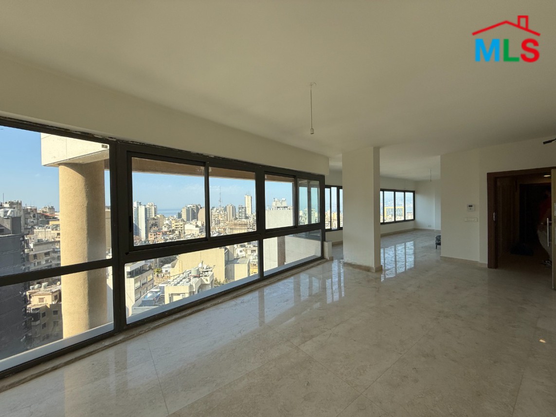 Modern Penthouse with Roof Terrace & Amazing Sea View For Sale in Achrafieh