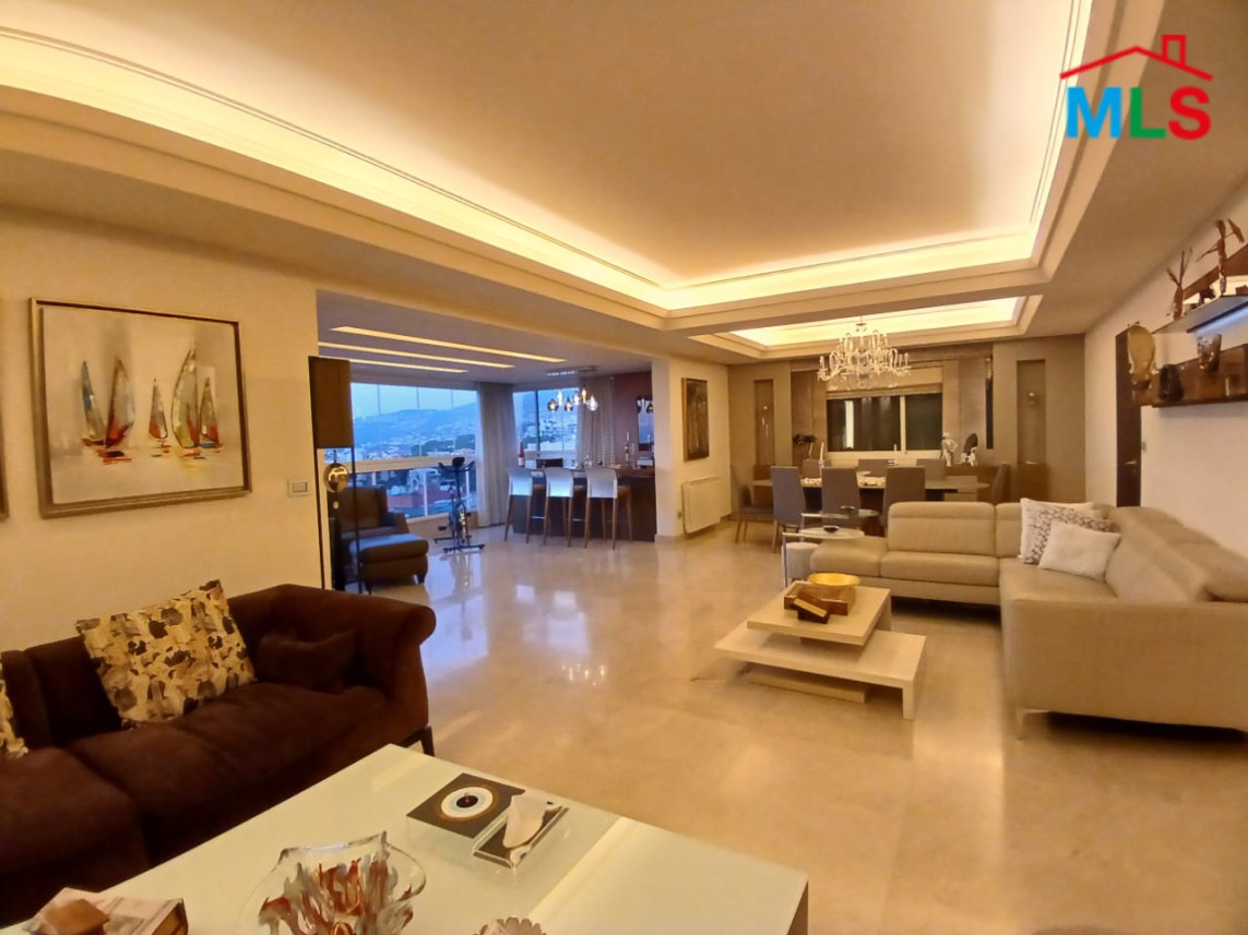 Furnished Decorated Apartment With High-End Finishing For Sale in Mtayleb