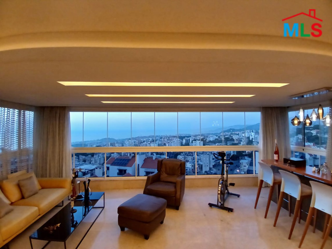 Furnished Decorated Apartment With High-End Finishing For Sale in Mtayleb