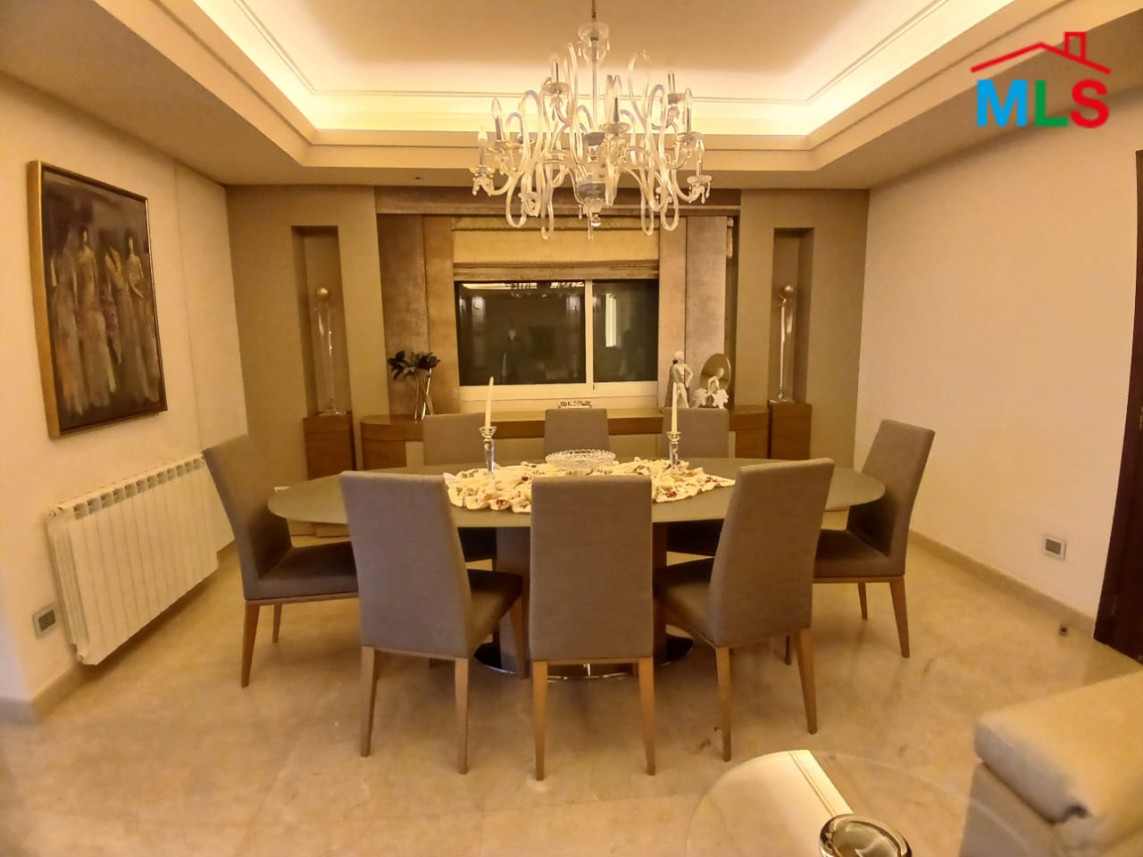 Furnished Decorated Apartment With High-End Finishing For Sale in Mtayleb