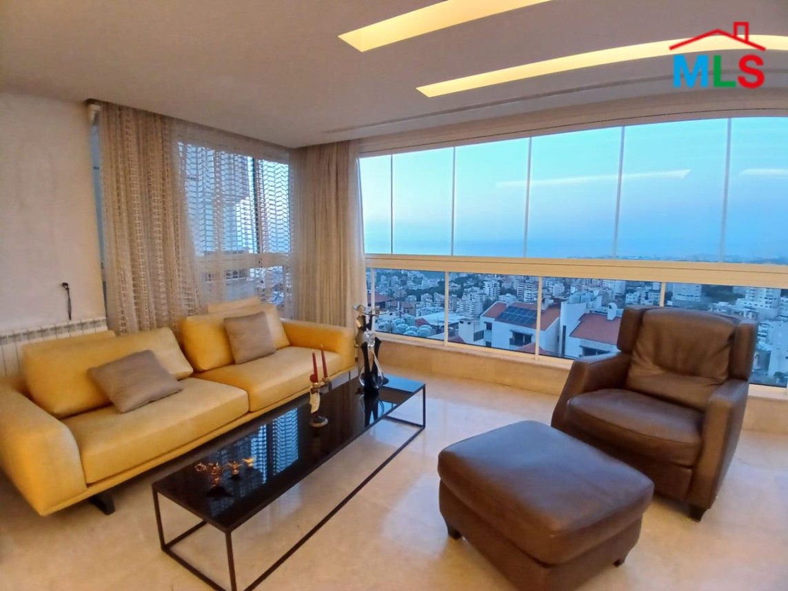 Furnished Decorated Apartment With High-End Finishing For Sale in Mtayleb