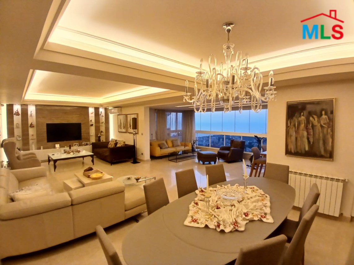 Furnished Decorated Apartment With High-End Finishing For Sale in Mtayleb
