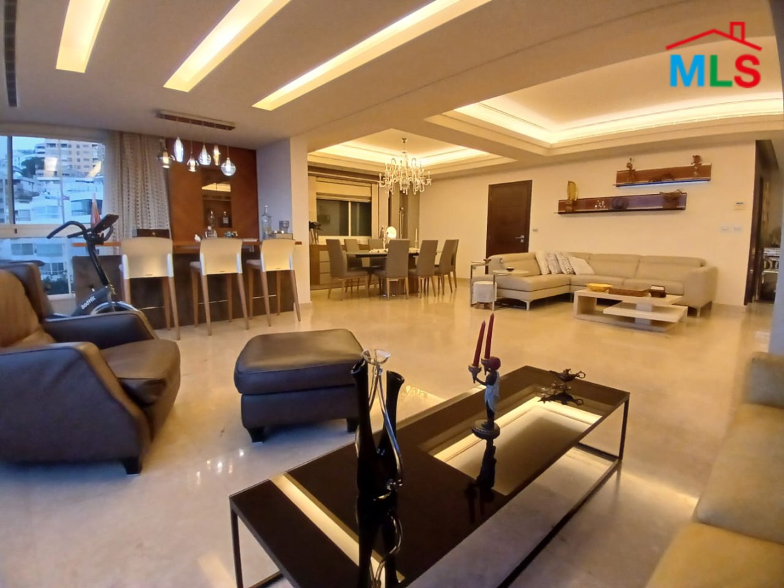 Furnished Decorated Apartment With High-End Finishing For Sale in Mtayleb
