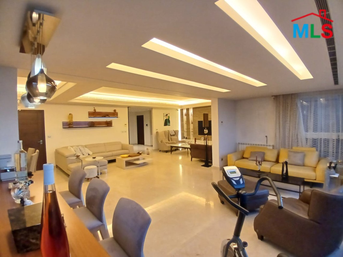 Furnished Decorated Apartment With High-End Finishing For Sale in Mtayleb