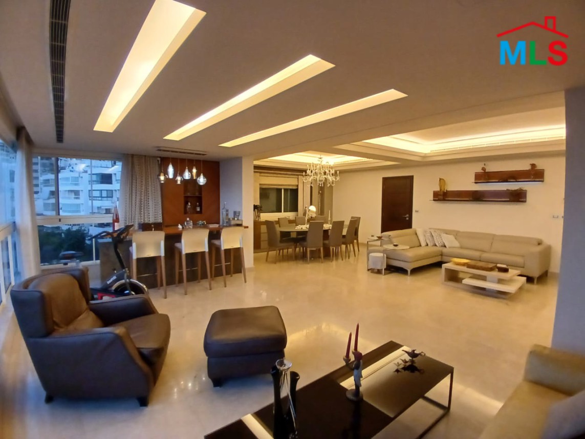 Furnished Decorated Apartment With High-End Finishing For Sale in Mtayleb