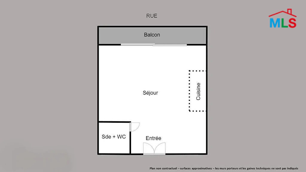 APARTMENT WITH BALCONY FOR SALE l Ave. VICTOR HUGO I PARIS 16ème l FRANCE- 32m2