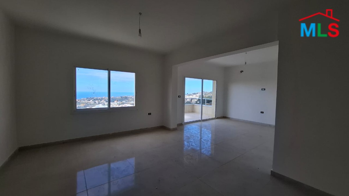 Spacious Duplex With Seaview For Sale In Gherfine, Jbeil